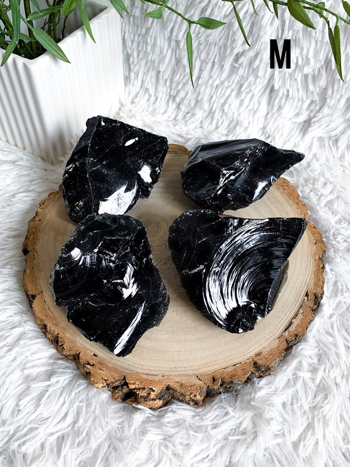 Obsidian Rohstein - SoulGlow - balance, Kristall, not - on - sale