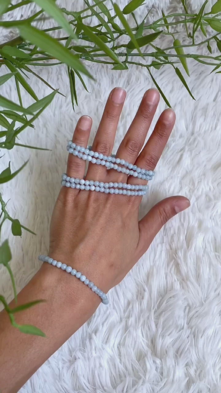 Aquamarin Armband
