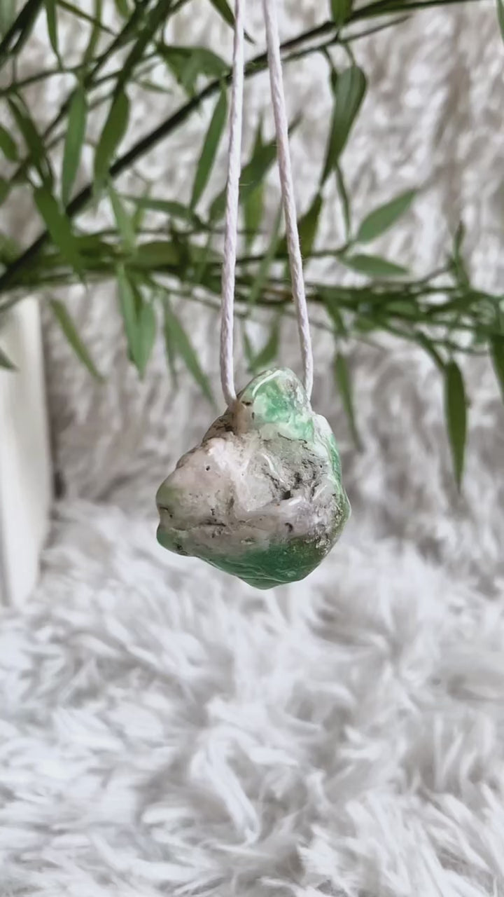 Chrysopras Unikat Anhänger | 2