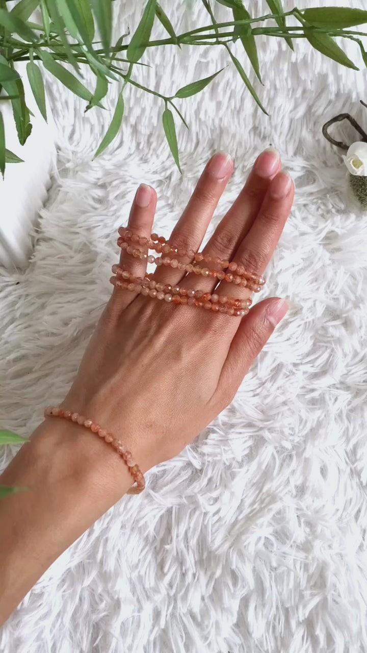 Sonnenstein Armband, facettiert