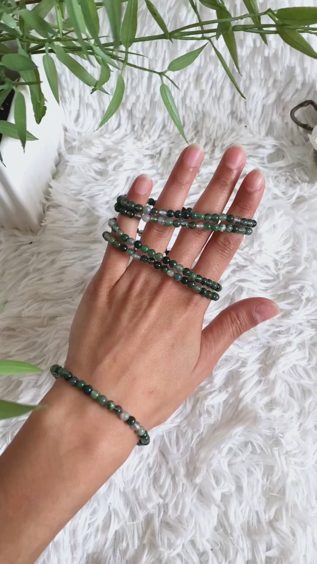 Moosachat Armband