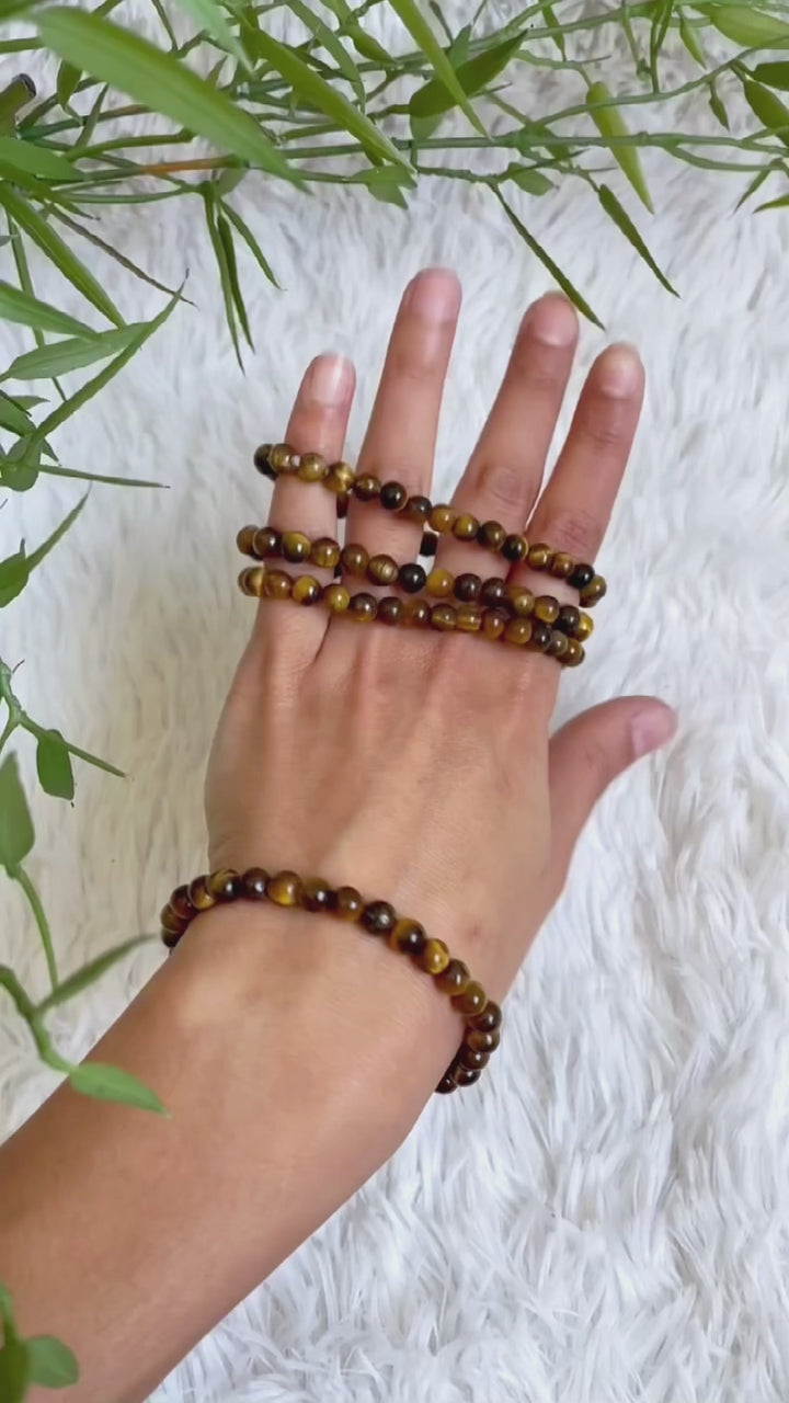 Tigerauge Armband