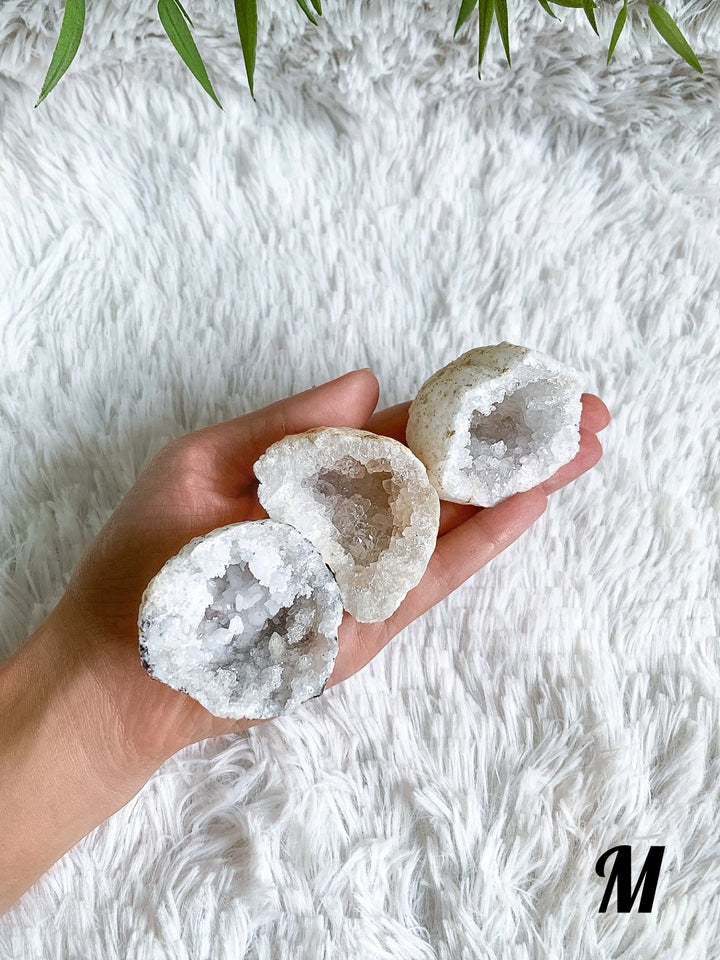Quarz Geode - SoulGlow - Bergkristall, Energie, Kristall