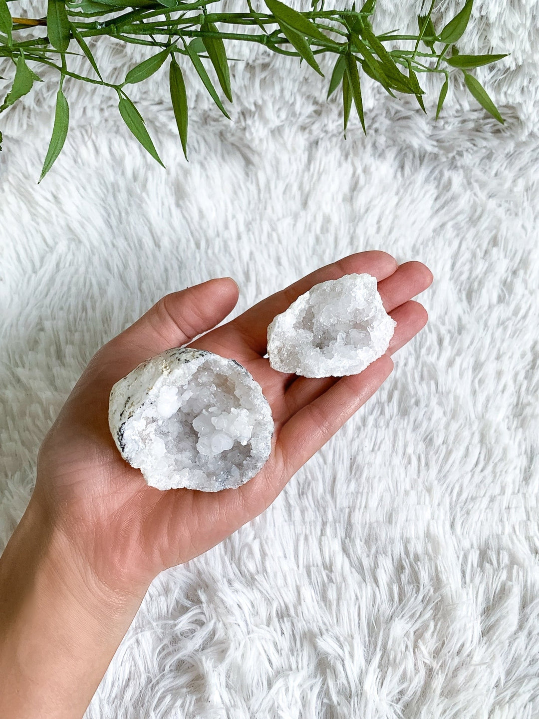 Quarz Geode - SoulGlow - Bergkristall, Energie, Kristall