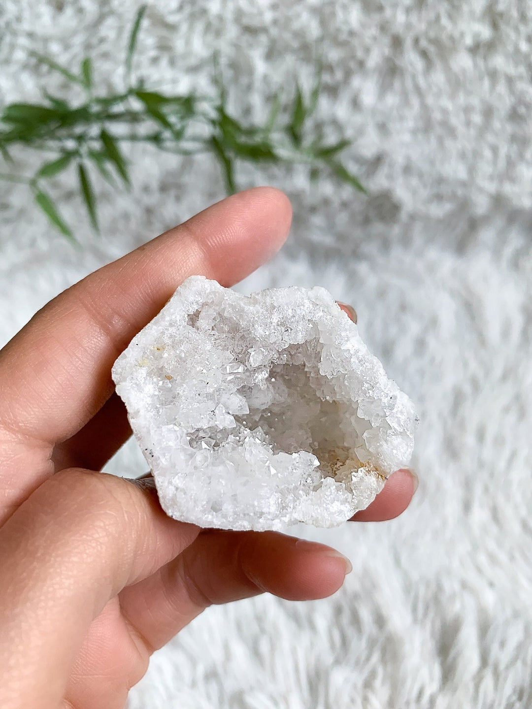 Quarz Geode - SoulGlow - Bergkristall, Energie, Kristall