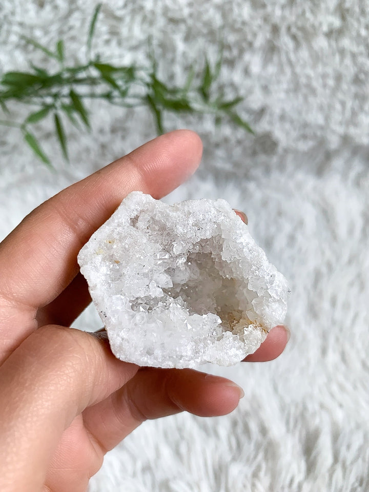 Quarz Geode - SoulGlow - Bergkristall, Energie, Kristall