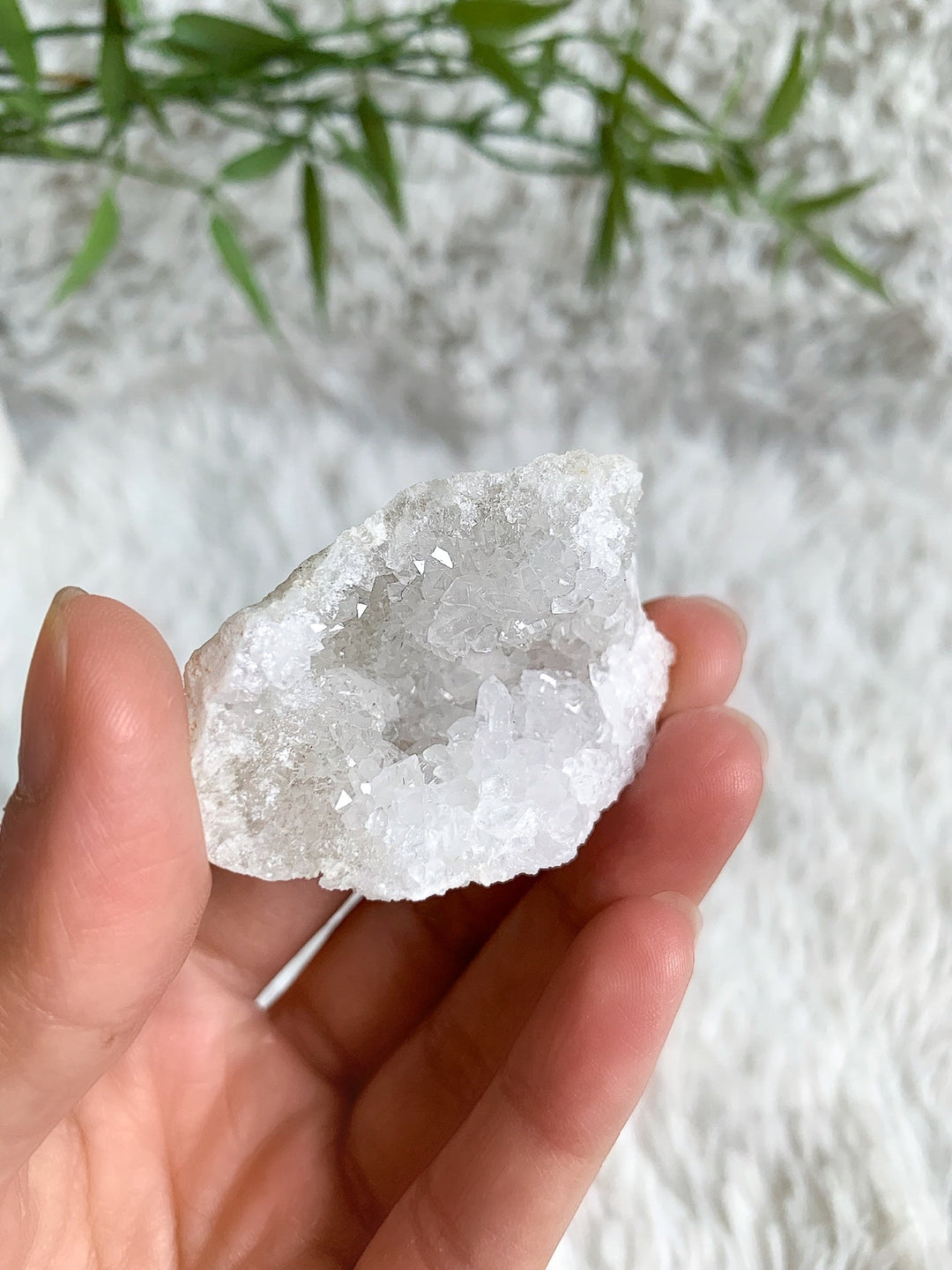 Quarz Geode - SoulGlow - Bergkristall, Energie, Kristall