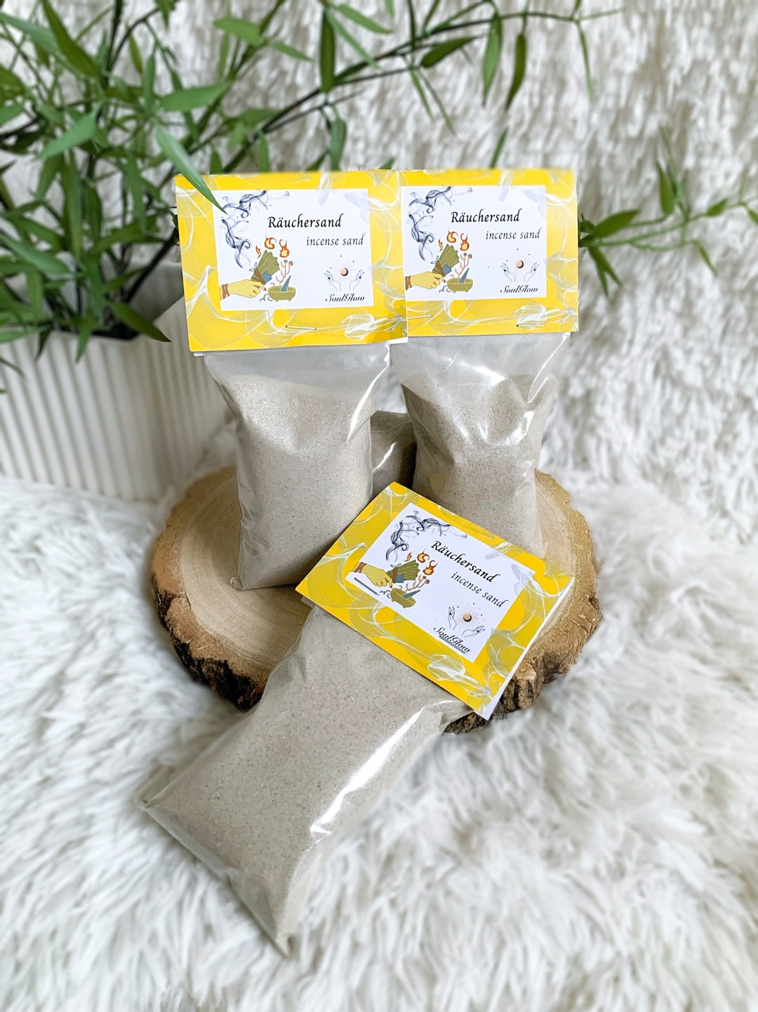 Räuchersand - SoulGlow - Aura, not - on - sale, Palo Santo