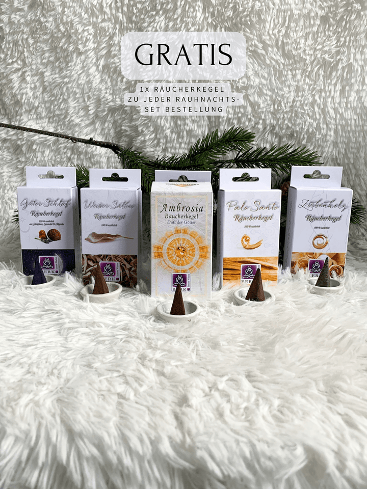 Rauhnacht Ritualset - SoulGlow - Aura, Geschenk, Kristall Set