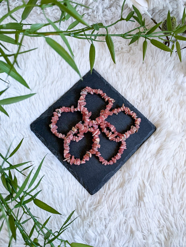 Rhodochrosit Armband - SoulGlow - Armband, balance, Liebe