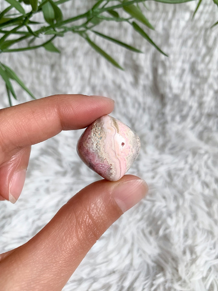 Rhodochrosit Trommelsteine - SoulGlow - balance, Erholung & Wohlbefinden, Kristall