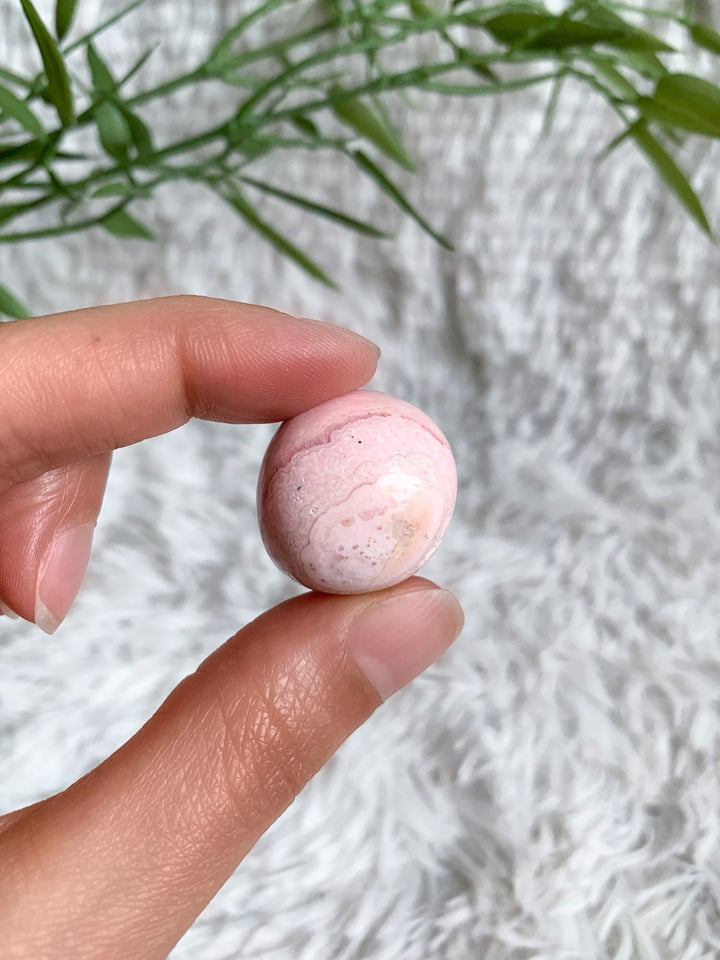 Rhodochrosit Trommelsteine - SoulGlow - balance, Erholung & Wohlbefinden, Kristall