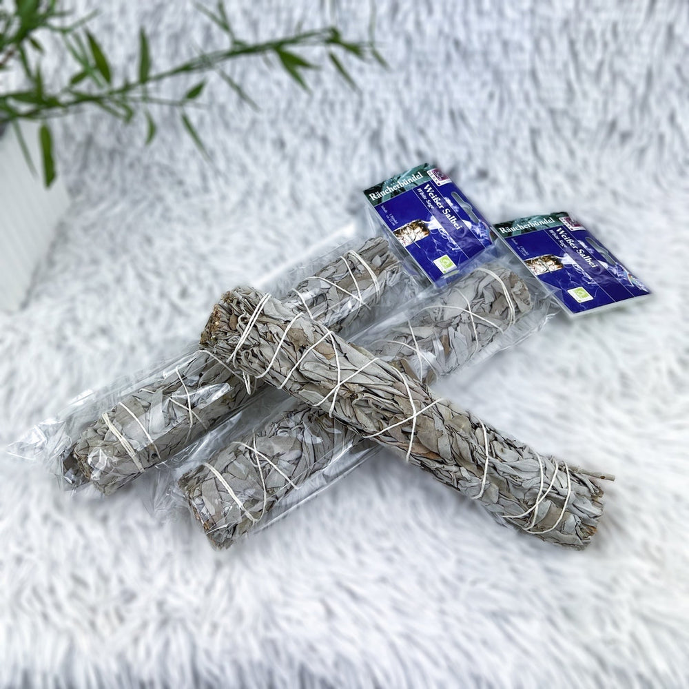 Riesen Bündel Weißer Salbei | 22cm - SoulGlow - Aura, Deko, not - on - sale