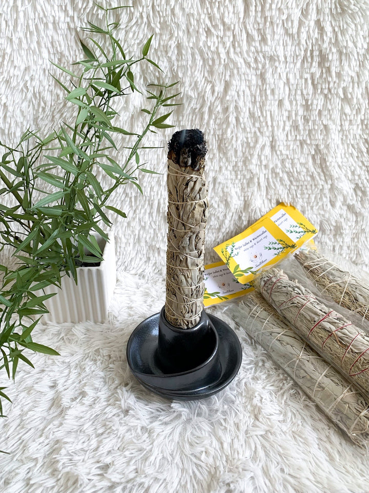 Riesen Bündel Weißer Salbei & Wüstensalbei | Nur Bündel - SoulGlow - Aura, Deko, not - on - sale
