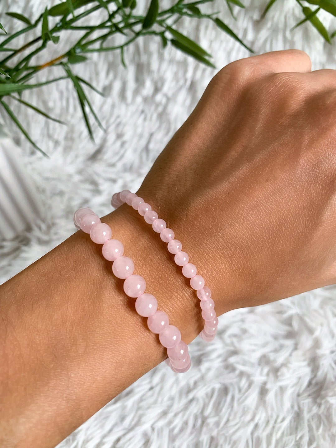 Rosenquarz Armband - SoulGlow