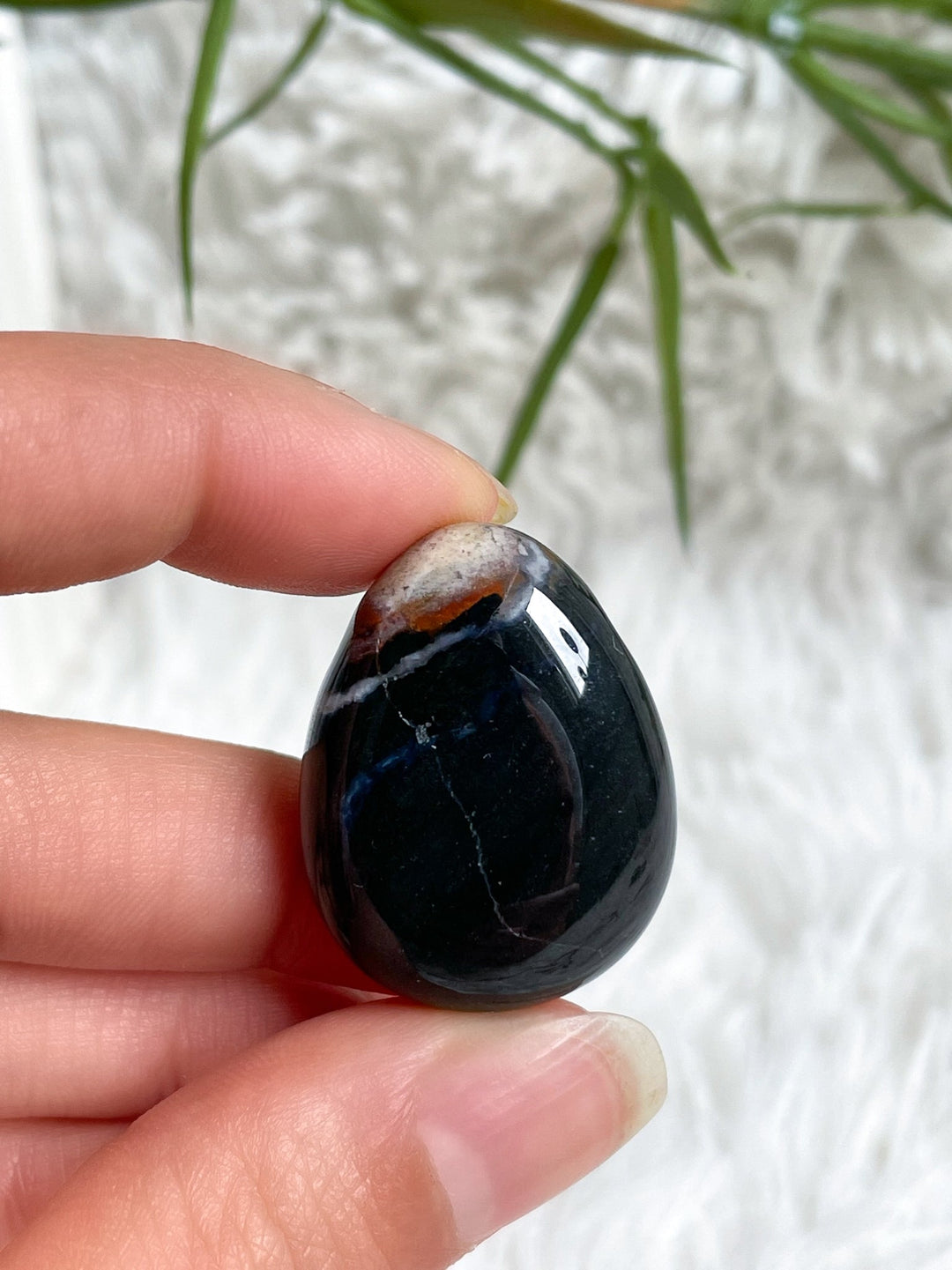 Sardonyx Anhänger - SoulGlow - Anhänger mit Bohrung, balance, braun