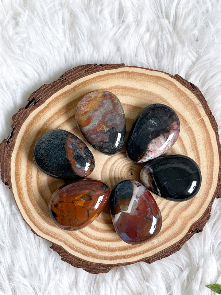 Sardonyx Anhänger - SoulGlow - Anhänger mit Bohrung, balance, braun