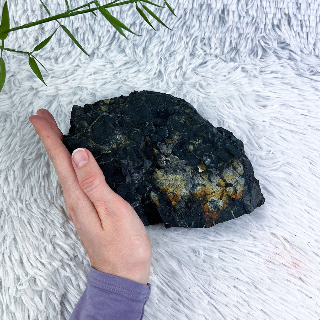 Schungit Rohstein 1,7 Kg Unikat - SoulGlow - Aura, balance, Heilstein Unikat