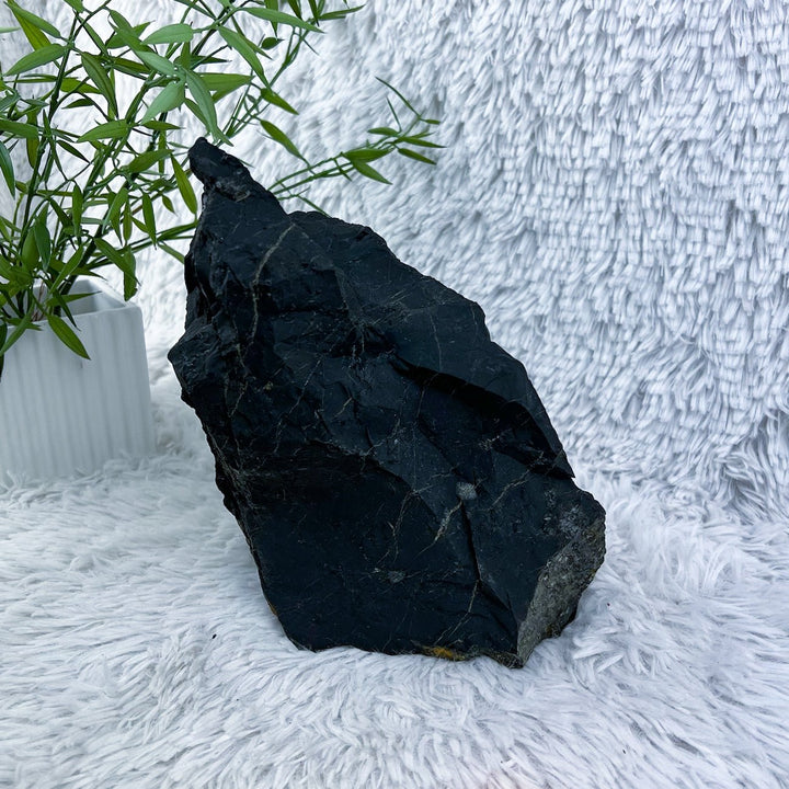 Schungit Rohstein 3,3 Kg Unikat - SoulGlow - Aura, balance, Heilstein Unikat