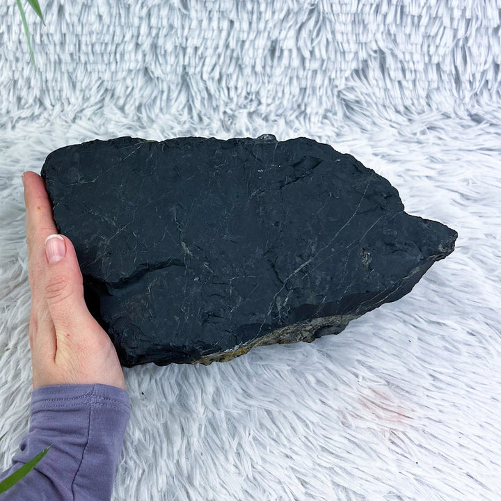 Schungit Rohstein 3,3 Kg Unikat - SoulGlow - Aura, balance, Heilstein Unikat