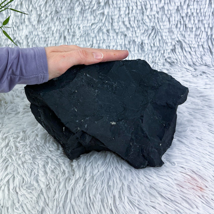 Schungit Rohstein 4,6 Kg Unikat - SoulGlow - Aura, balance, Heilstein Unikat