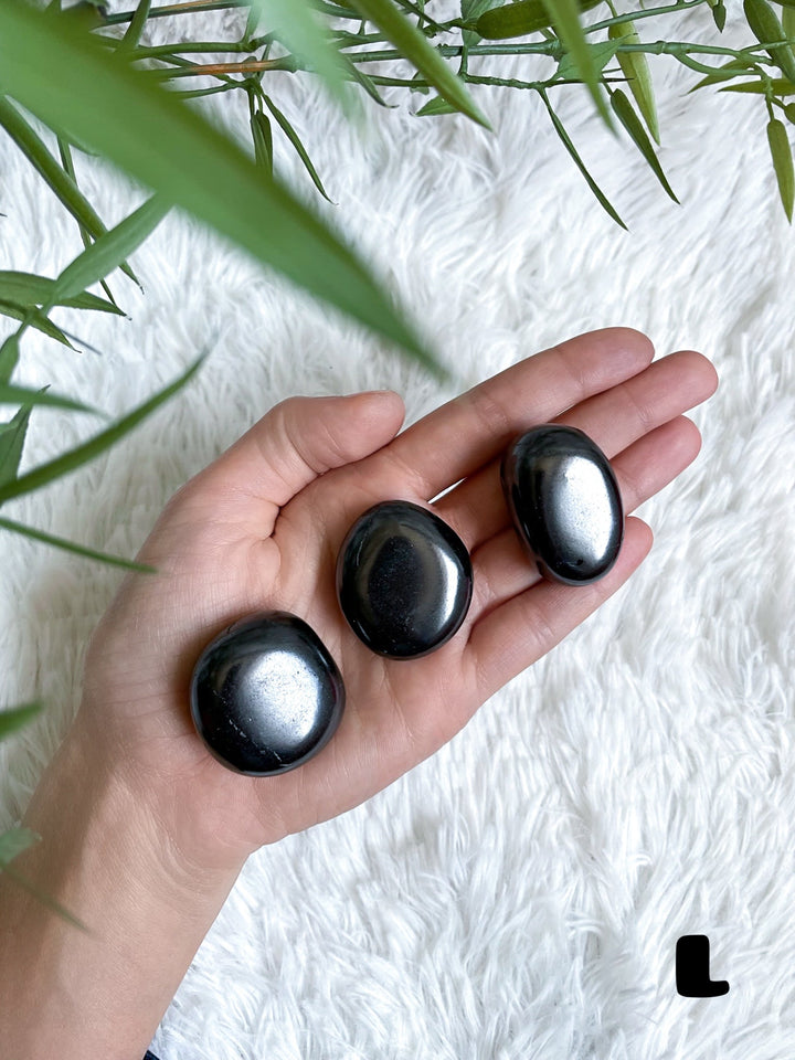 Schungit Trommelsteine - SoulGlow - balance, EMF, Kristall