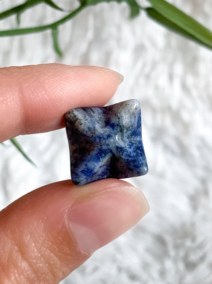 Sodalith Merkaba Anhänger - SoulGlow - Anhänger, balance, blau
