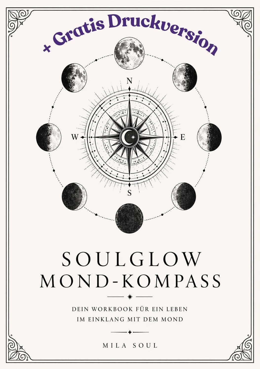 Mond-Kompass E-Book auf Tablet und Smartphone – PDF-Download