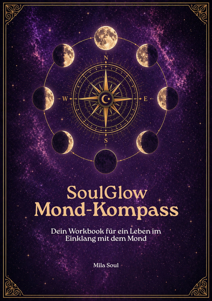 SoulGlow Mond - Kompass - Dein Workbook für ein Leben im Einklang mit dem Mond - SoulGlow - Digital, ebook, not - on - sale