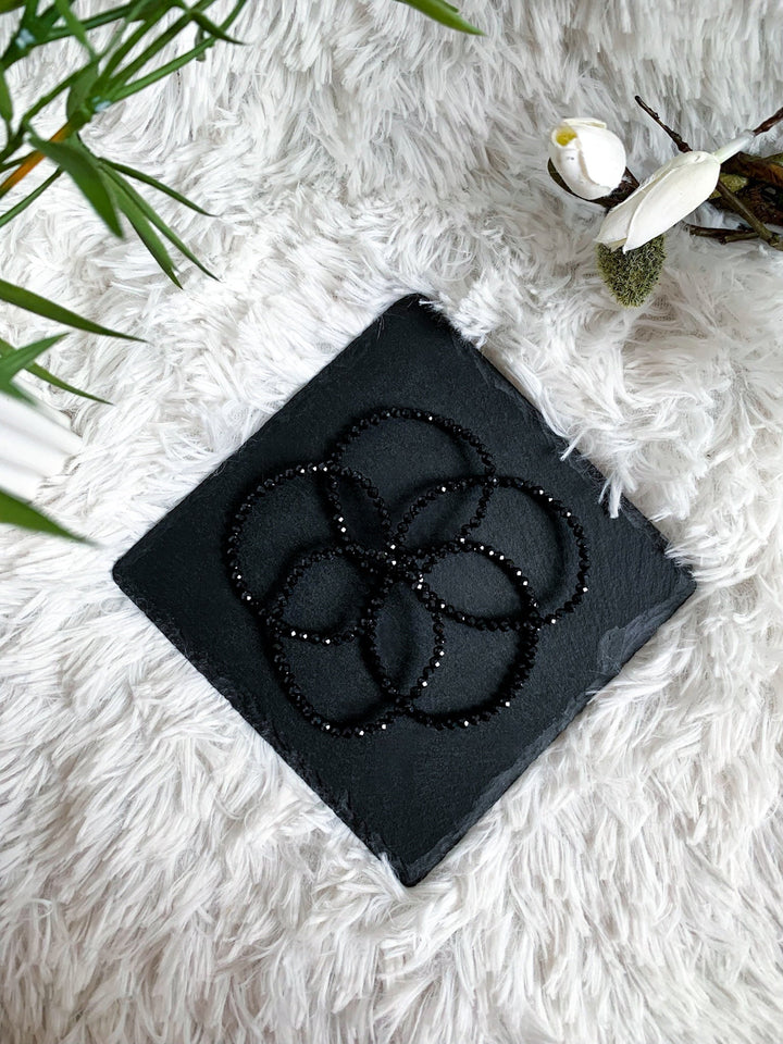 Spinell Armband facettiert - SoulGlow - Armband, balance, Energie